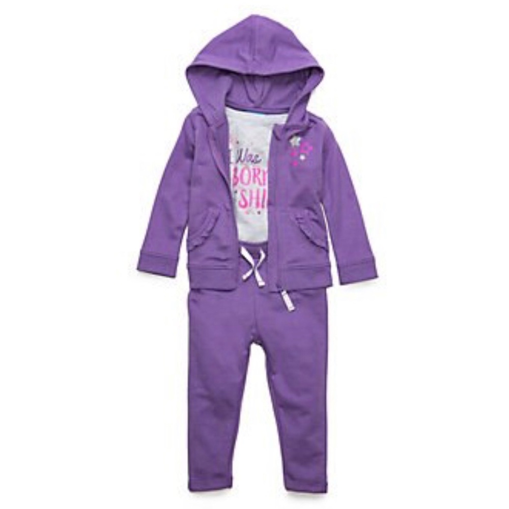 3/$25 Lightning Bug ‘Born To Shine’ Outfit Set